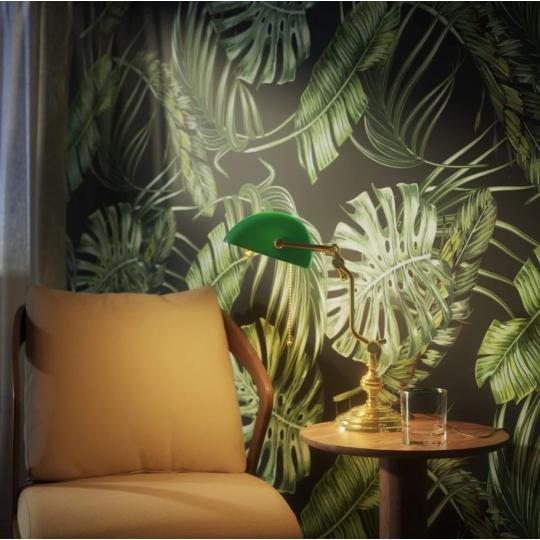 klasszikus banklampa konyvtar art deco arany asztali lampa zold uvegbura vintage arany polgari iroda ugyvedi lampa asztalra vilagitas exkluziv luxus retro vintage lampak lameridiana.jpg